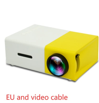 YG300 Mini Portable HD LED Projector – Home Theater Cinema