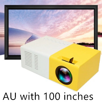 YG300 Mini Portable HD LED Projector – Home Theater Cinema