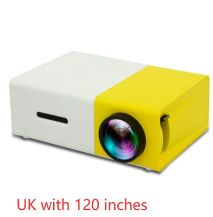 YG300 Mini Portable HD LED Projector – Home Theater Cinema