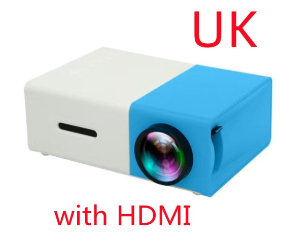 YG300 Mini Portable HD LED Projector – Home Theater Cinema