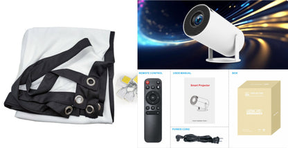 HY300 Pro Mini Projector – Home Theater Entertainment