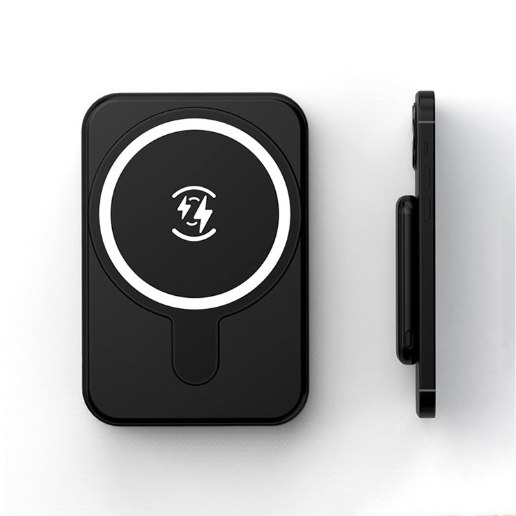 Mini Magnetic Power Bank – 5000mAh Wireless Charger