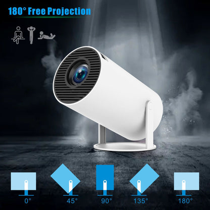 HY300 Pro Mini Projector – Home Theater Entertainment