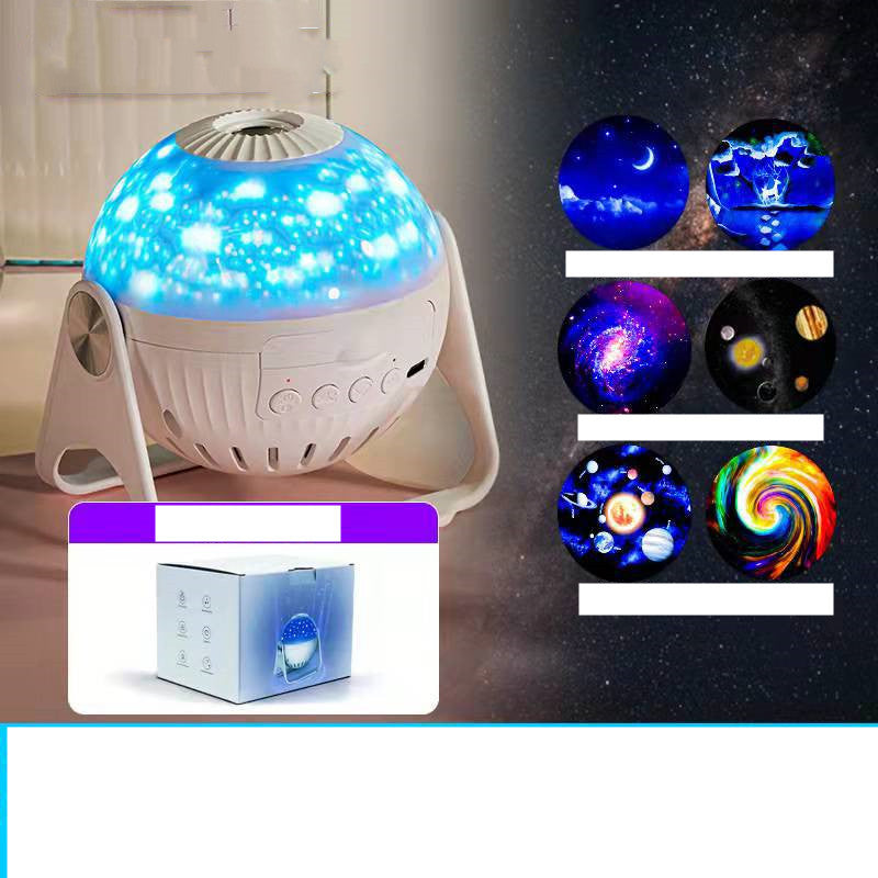 Galaxy Star Projector – Starry Sky Night Light for Bedroom