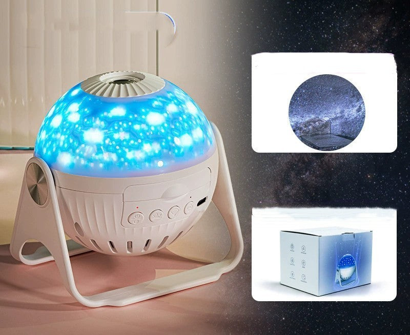 Galaxy Star Projector – Starry Sky Night Light for Bedroom