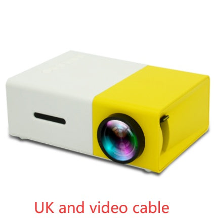 YG300 Mini Portable HD LED Projector – Home Theater Cinema