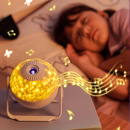 Galaxy Star Projector – Starry Sky Night Light for Bedroom