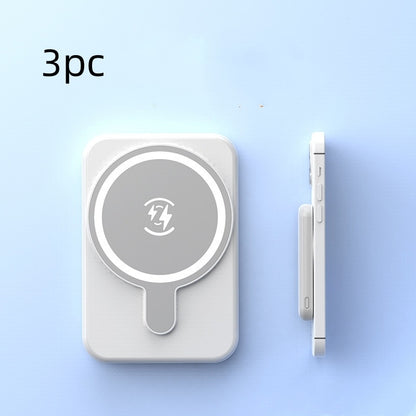 Mini Magnetic Wireless Power Bank – 5000mAh Fast Charger