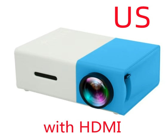 YG300 Mini Portable HD LED Projector – Home Theater Cinema