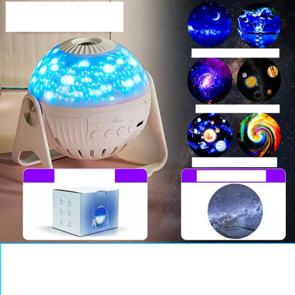 Galaxy Star Projector – Starry Sky Night Light for Bedroom