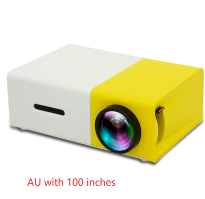 YG300 Mini Portable HD LED Projector – Home Theater Cinema