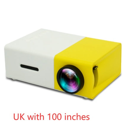 YG300 Mini Portable HD LED Projector – Home Theater Cinema
