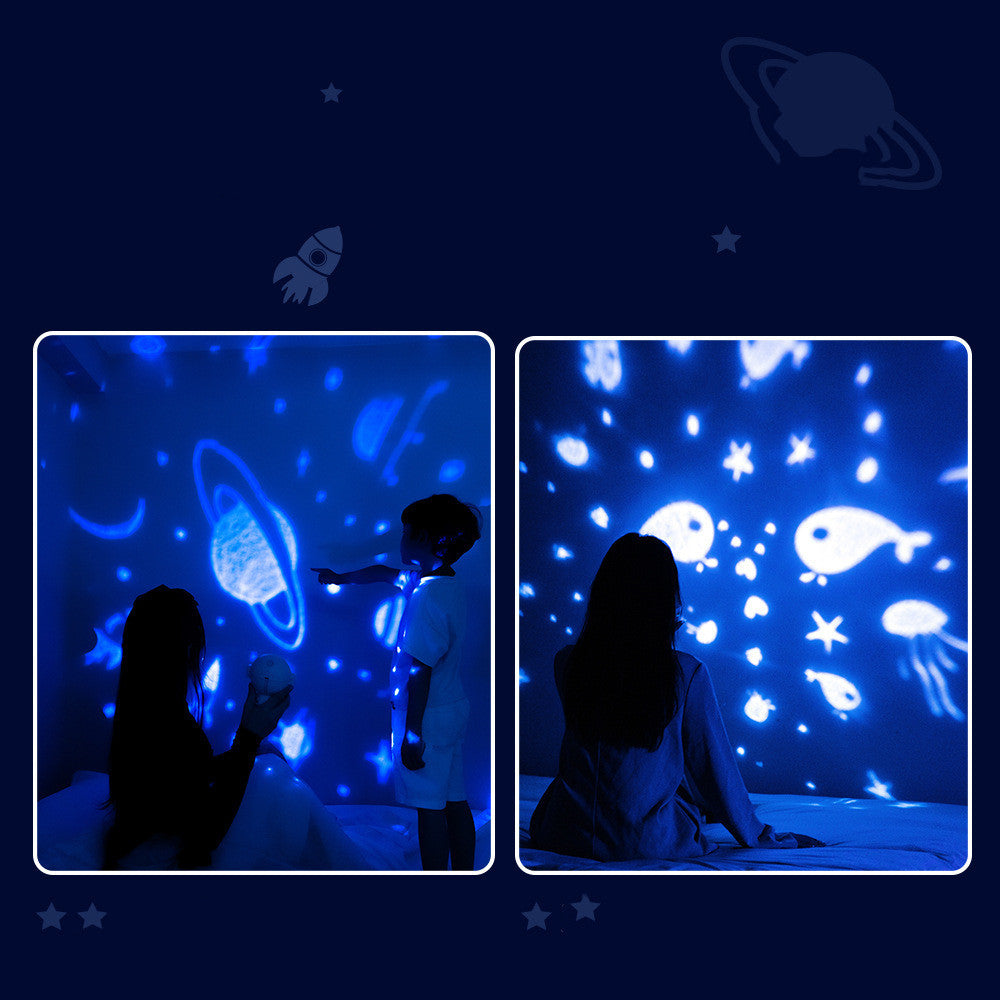 Galaxy Astronaut Star Projector – Starry Sky Night Light