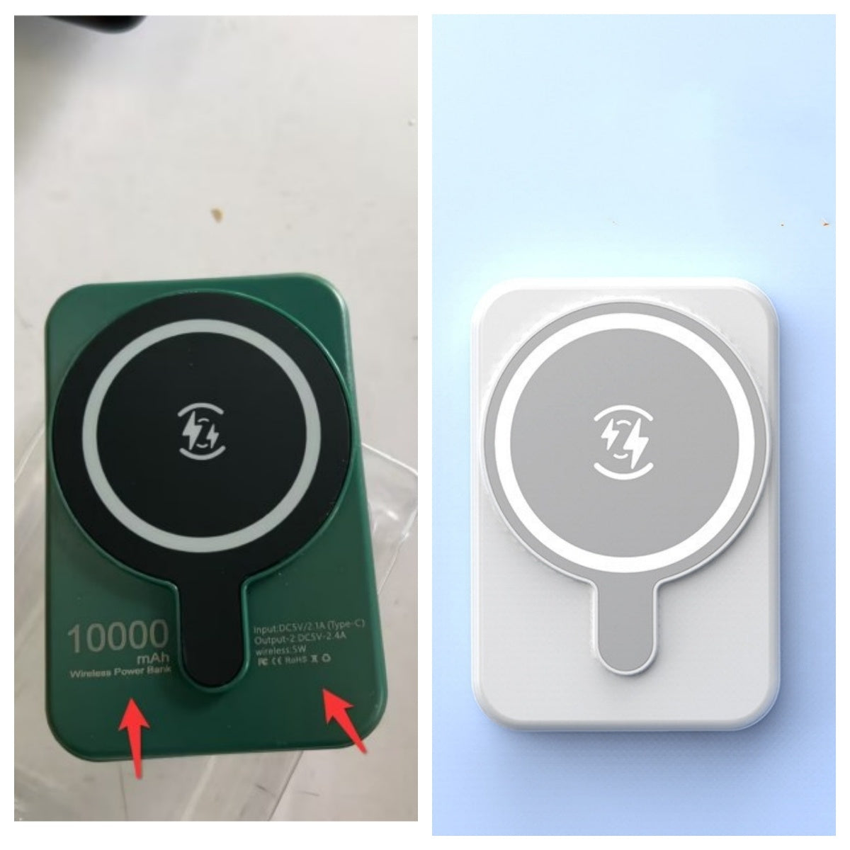 Mini Magnetic Wireless Power Bank – 5000mAh Fast Charger